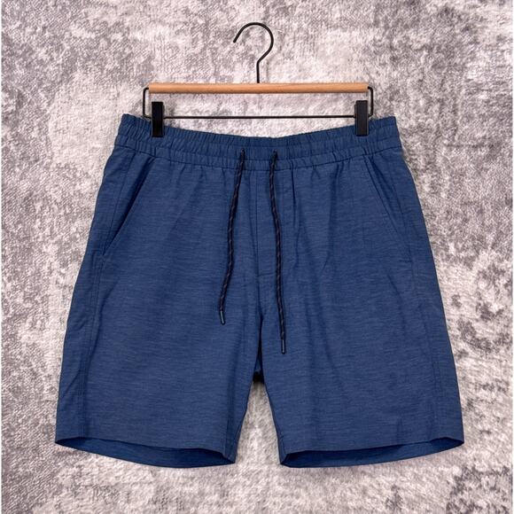 Faherty Shorts Medium Mens All Day Pull On Drawstring 8" Inseam - Picture 1 of 9